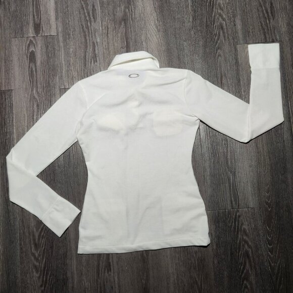 Vintage Y2K Oakley white long-sleeved top with pockets ✦ Extra-Small ✦ - Picture 7 of 16